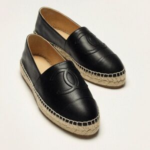 Chanel Lambskin Espadrilles